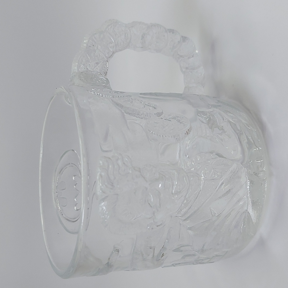 McDonald's Two-face glass mug, GUC